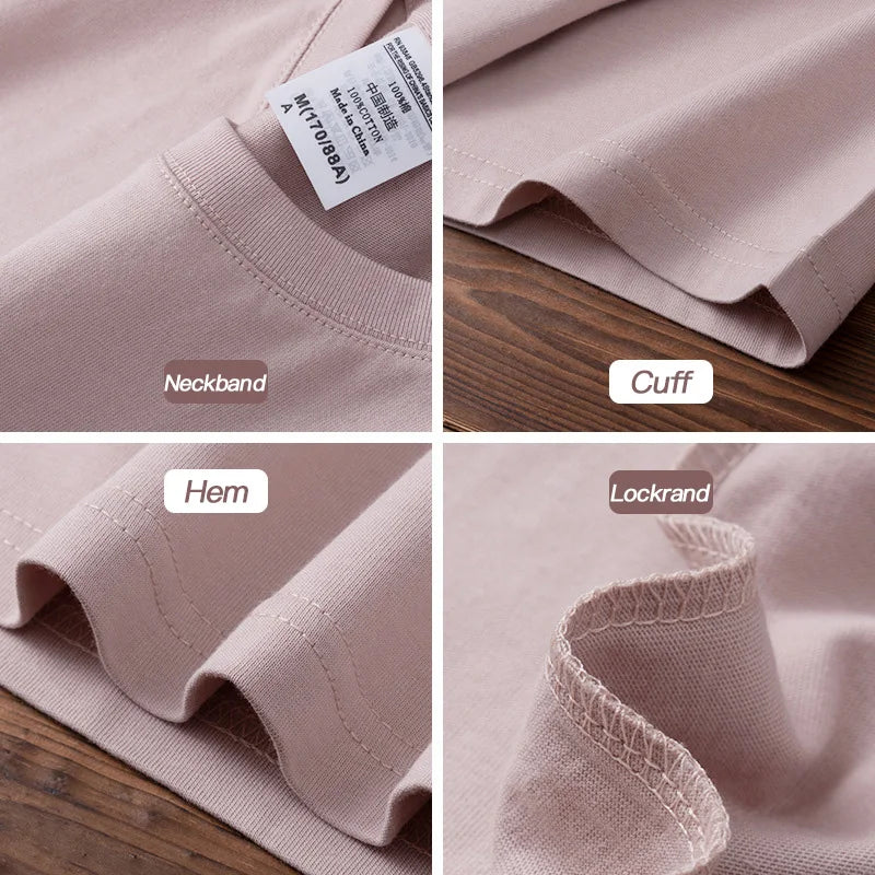 Unisex Cotton T-Shirts Summer Casual & Custom Logo