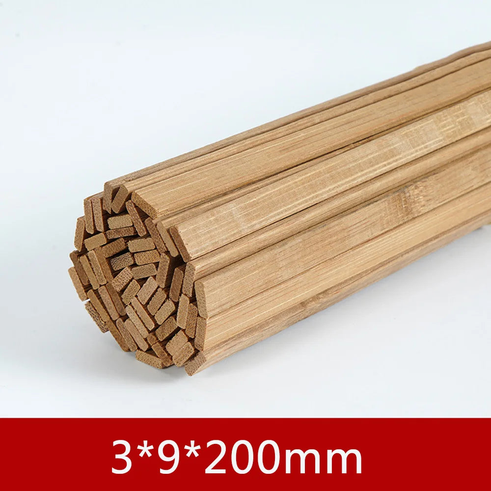 DIY Bamboo Wood Strips 10PCS for Lantern & Furniture Making