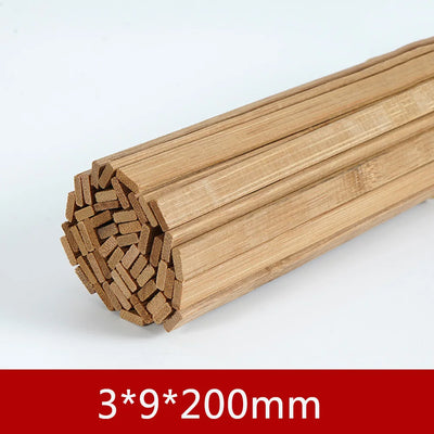 DIY Bamboo Wood Strips 10PCS for Lantern & Furniture Making
