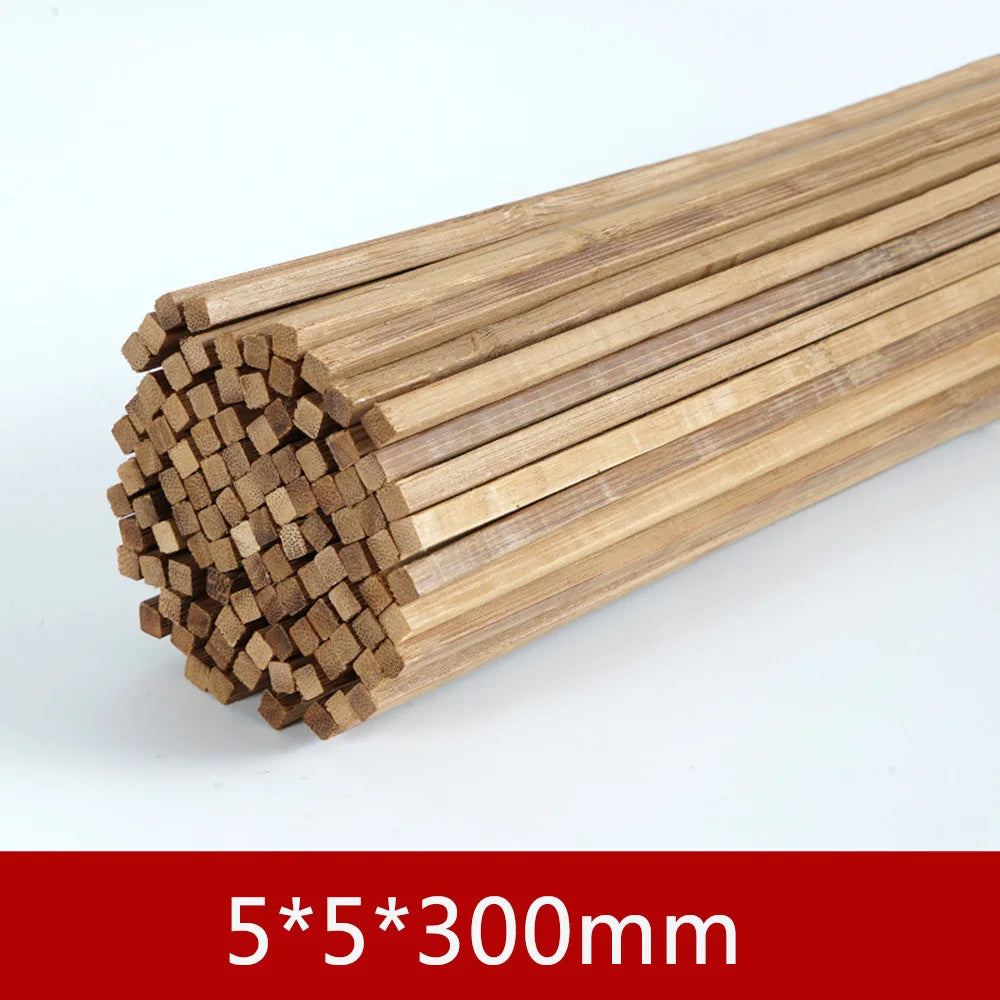DIY Bamboo Wood Strips 10PCS for Lantern & Furniture Making