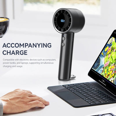 High Speed Portable Small Fan with LED & Strong Wind