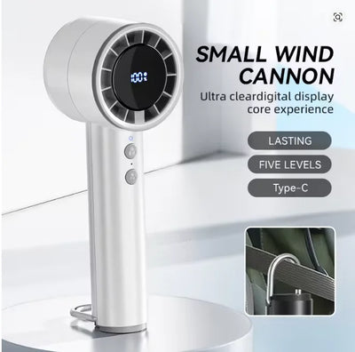 High Speed Portable Small Fan with LED & Strong Wind