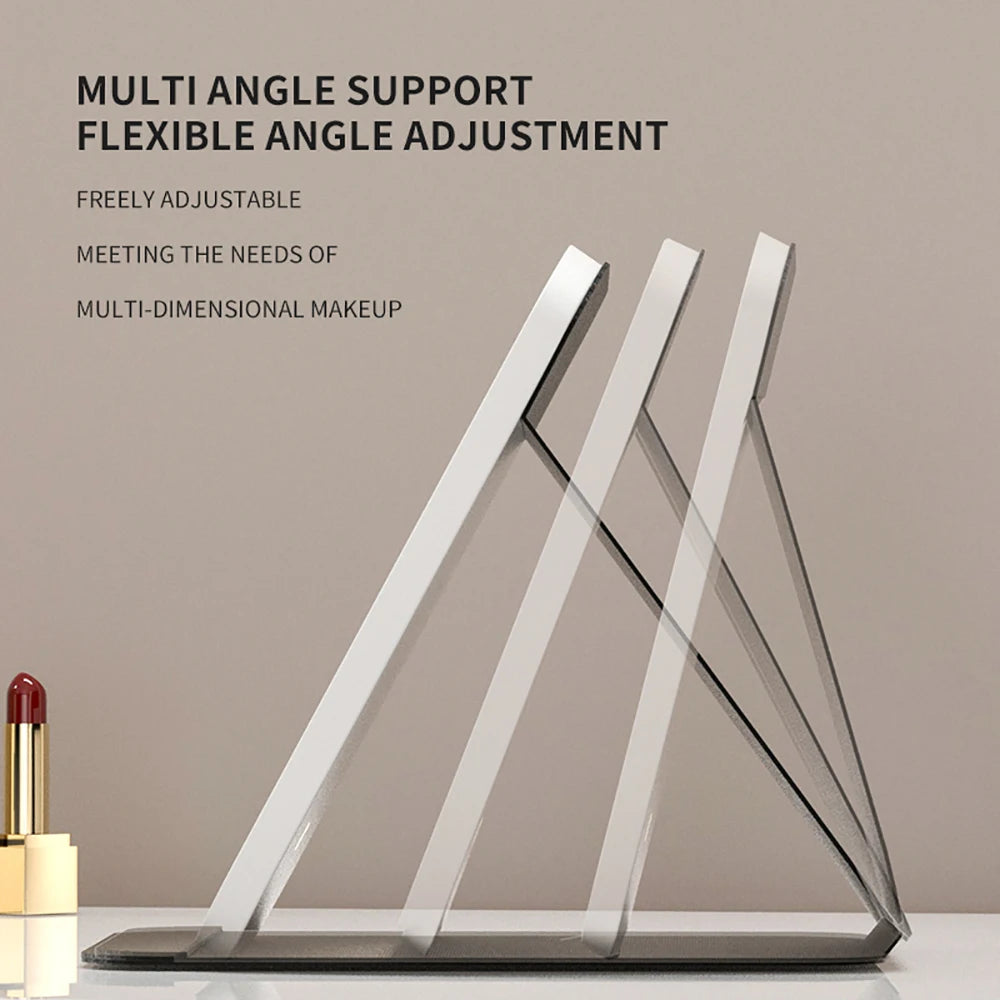 Rechargeable LED Makeup Mirror Foldable & Portable