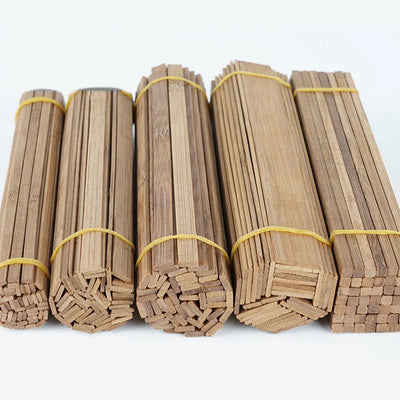 DIY Bamboo Wood Strips 10PCS for Lantern & Furniture Making