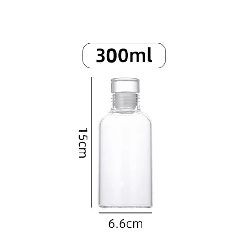Glass Milk Cup & Water Bottle Large Capacity