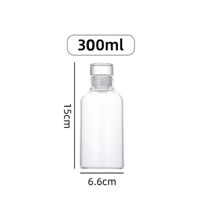 Glass Milk Cup & Water Bottle Large Capacity