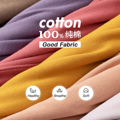 Unisex Cotton T-Shirts Summer Casual & Custom Logo