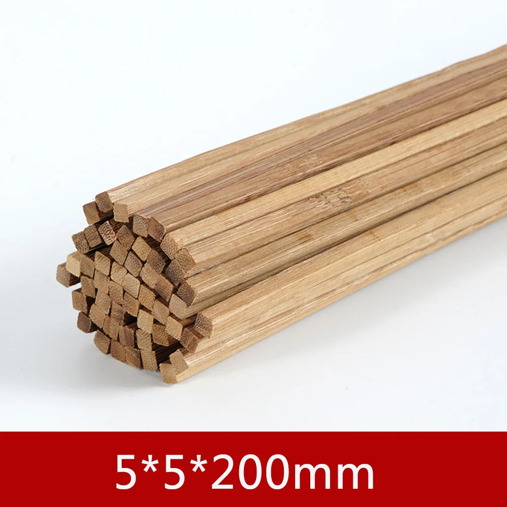 DIY Bamboo Wood Strips 10PCS for Lantern & Furniture Making