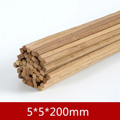DIY Bamboo Wood Strips 10PCS for Lantern & Furniture Making