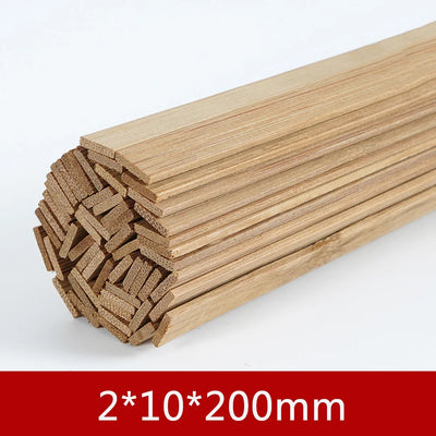 DIY Bamboo Wood Strips 10PCS for Lantern & Furniture Making