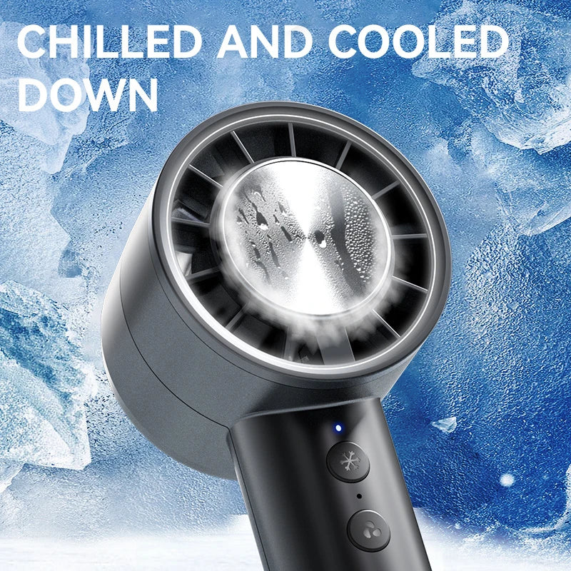 High Speed Portable Small Fan with LED & Strong Wind