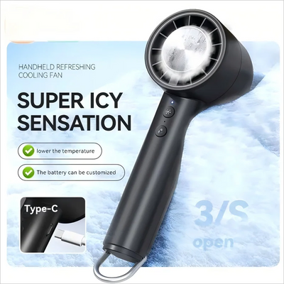 High Speed Portable Small Fan with LED & Strong Wind