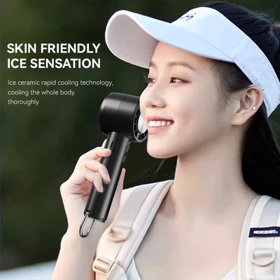 High Speed Portable Small Fan with LED & Strong Wind