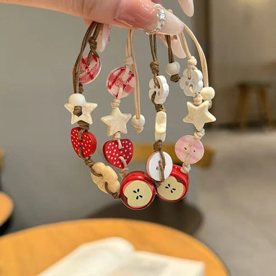 Adjustable Ceramic Bead Bracelet Women’s Fashion Jewelry