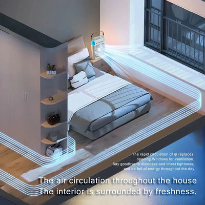 Mini Air Cooler & Humidifier Desktop Portable Fan