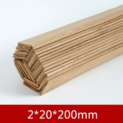 DIY Bamboo Wood Strips 10PCS for Lantern & Furniture Making