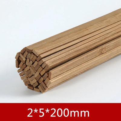 DIY Bamboo Wood Strips 10PCS for Lantern & Furniture Making
