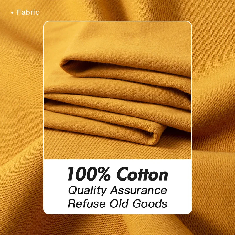 Unisex Cotton T-Shirts Summer Casual & Custom Logo