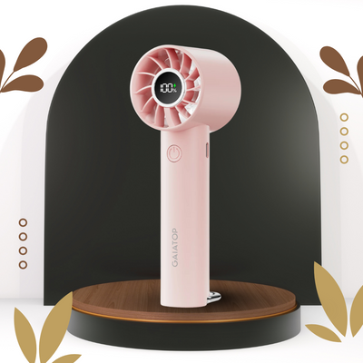 High Speed Portable Small Fan with LED & Strong Wind